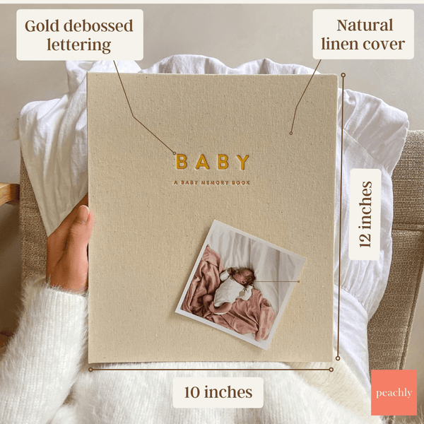 Charlie - Baby Memory Book - Peachly USA