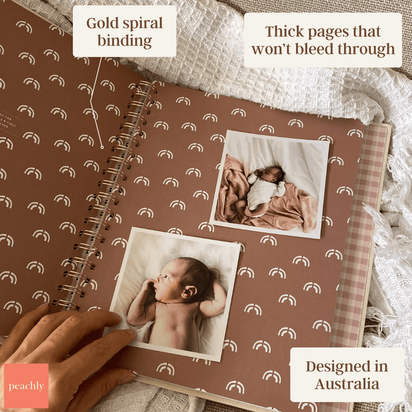 Charlie - Baby Memory Book - Peachly USA