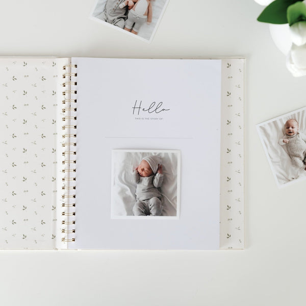 Clementine - Baby Memory Book - Peachly USA