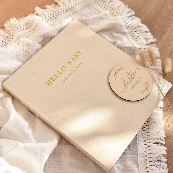 Forest - Baby Memory Book - Peachly USA