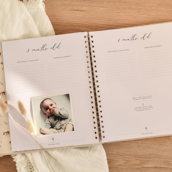 Forest - Baby Memory Book - Peachly USA