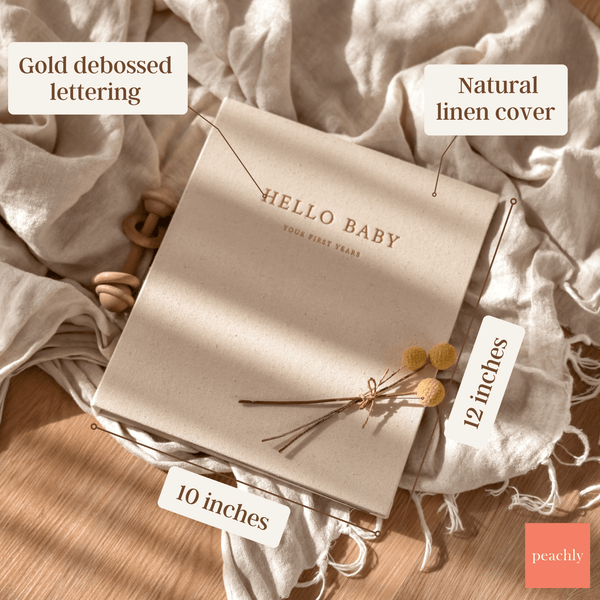 Olive - Baby Memory Book - Peachly USA