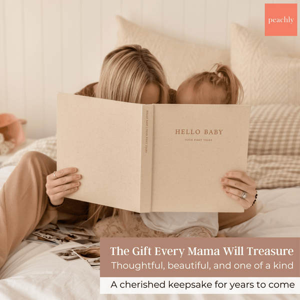 Olive - Baby Memory Book - Peachly USA
