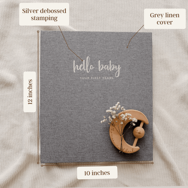 Botanica - Baby Memory Book - Peachly USA