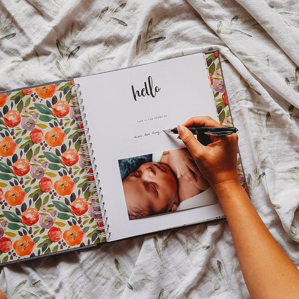 Botanica - Baby Memory Book - Peachly USA