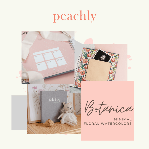 Botanica - Baby Memory Book - Peachly USA