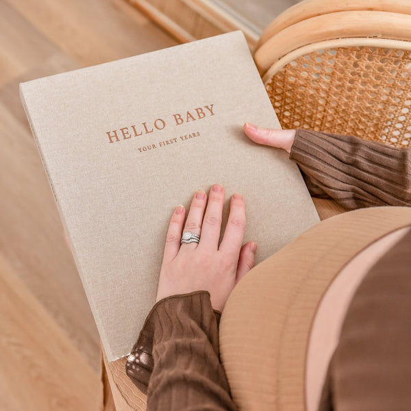 Fleur - Baby Memory Book - Peachly USA