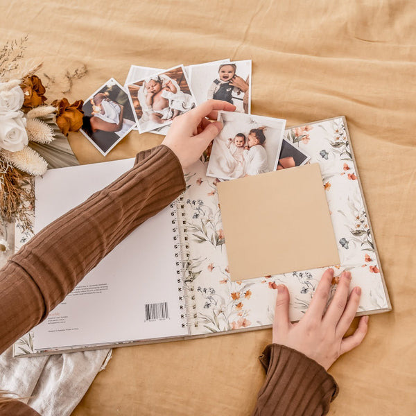 Fleur - Baby Memory Book - Peachly USA