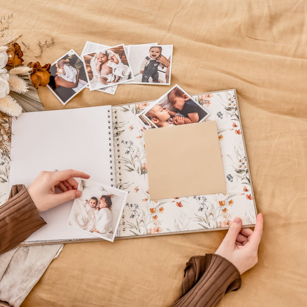 Fleur - Baby Memory Book - Peachly USA