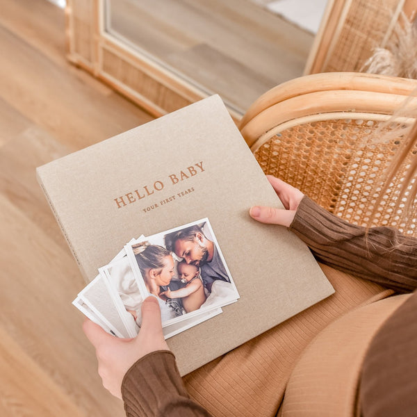 Fleur - Baby Memory Book - Peachly USA
