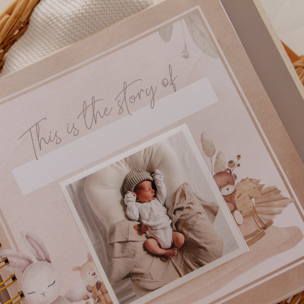 Haven - Baby Memory Book - Peachly USA