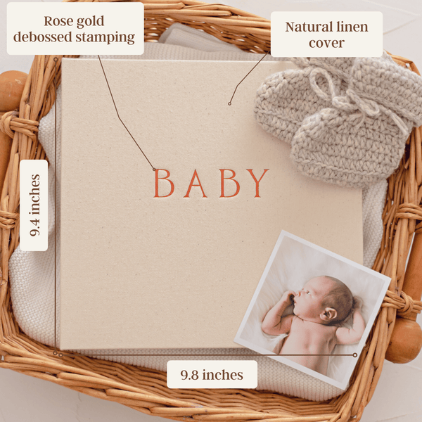 Haven - Baby Memory Book - Peachly USA