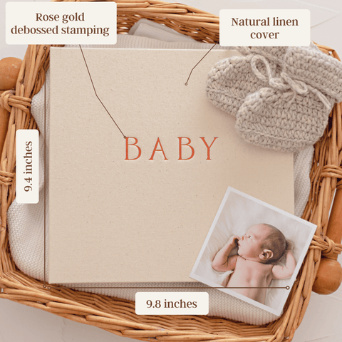 Haven - Baby Memory Book - Peachly USA