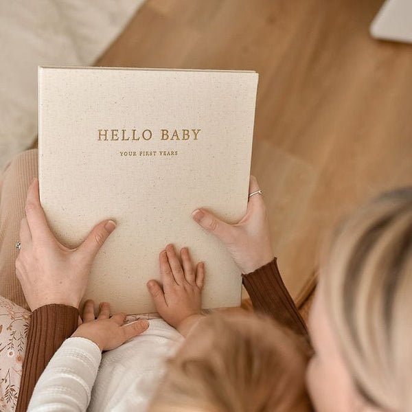 Olive - Baby Memory Book - Peachly USA