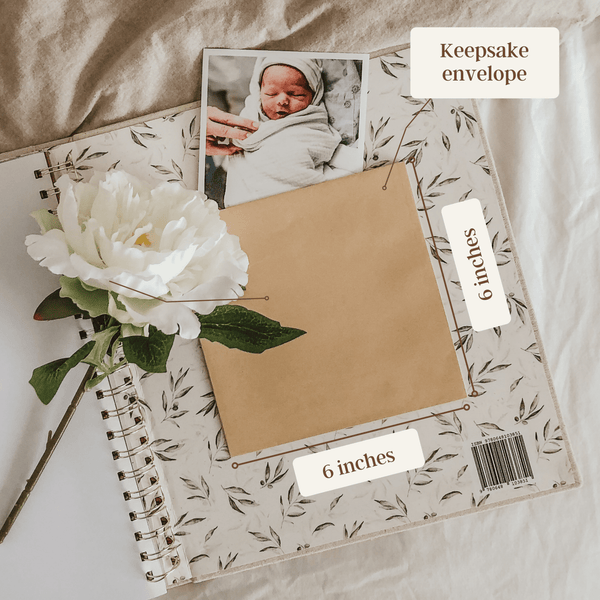Olive - Baby Memory Book - Peachly USA