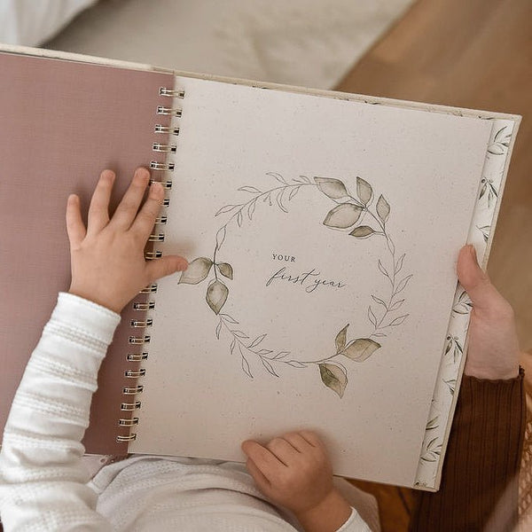 Olive - Baby Memory Book - Peachly USA