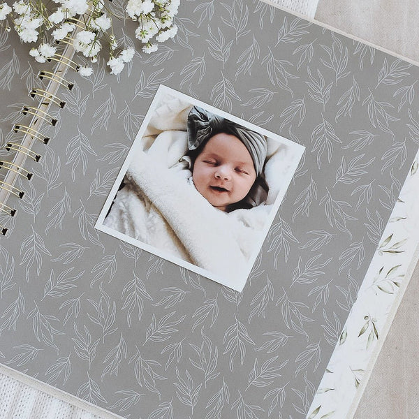 Olive - Baby Memory Book - Peachly USA