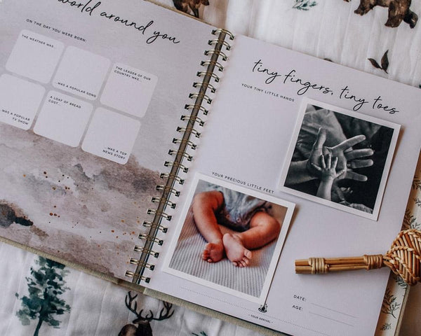 Wild - Baby Memory Book - Peachly USA