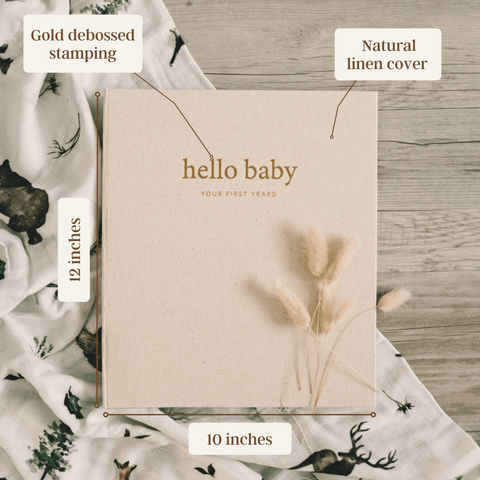 Wild - Baby Memory Book - Peachly USA