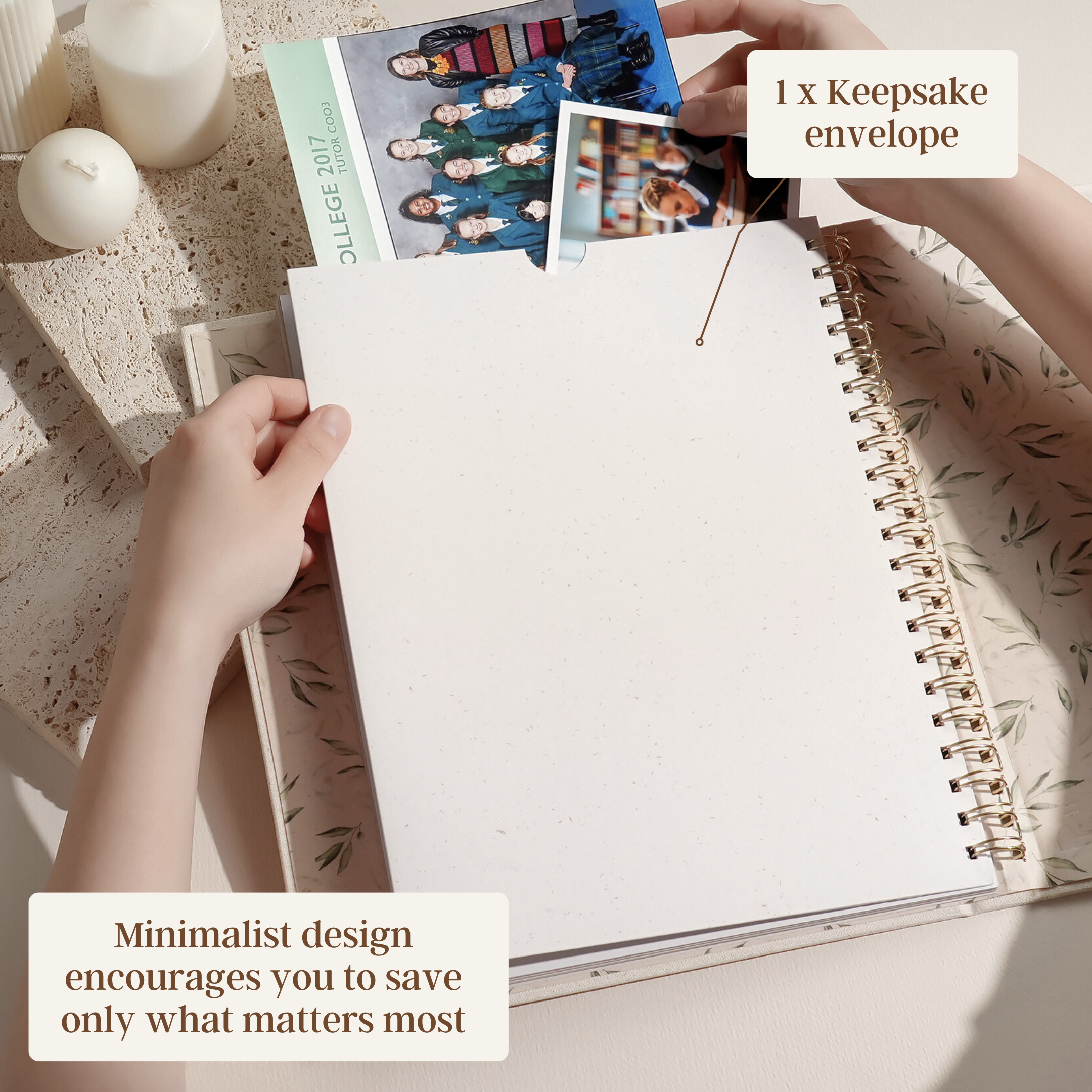 Evergreen - School Memory Book (Emerald)