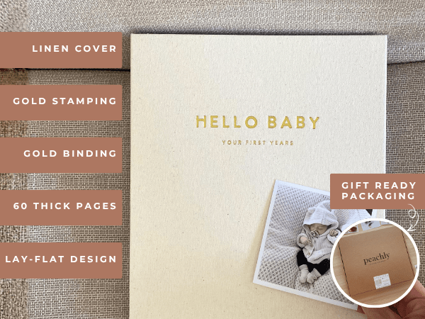 Charlie - Baby Memory Book - Peachly USA