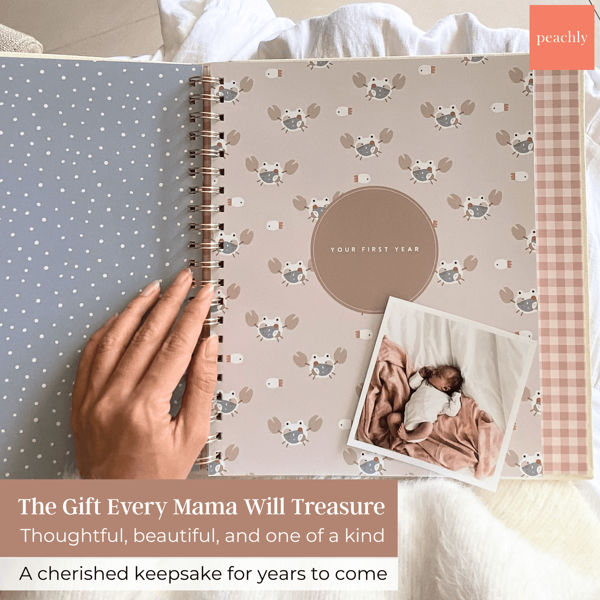 Charlie - Baby Memory Book - Peachly USA