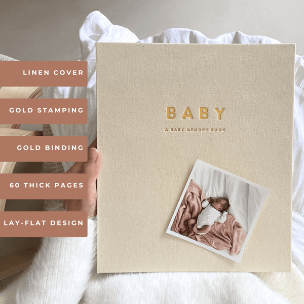 Charlie - Baby Memory Book - Peachly USA