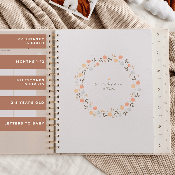Clementine - Baby Memory Book - Peachly USA