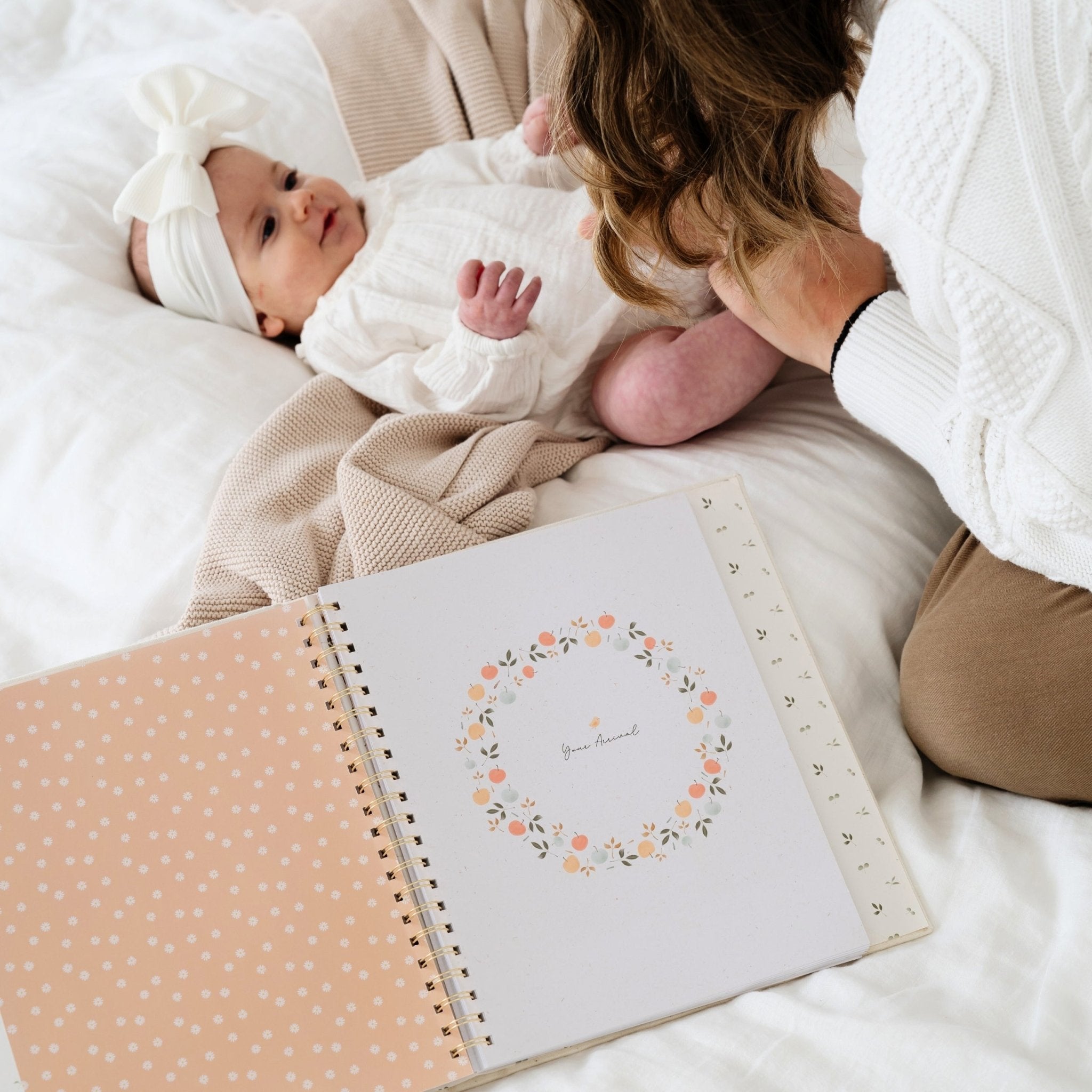 Clementine - Baby Memory Book - Peachly USA