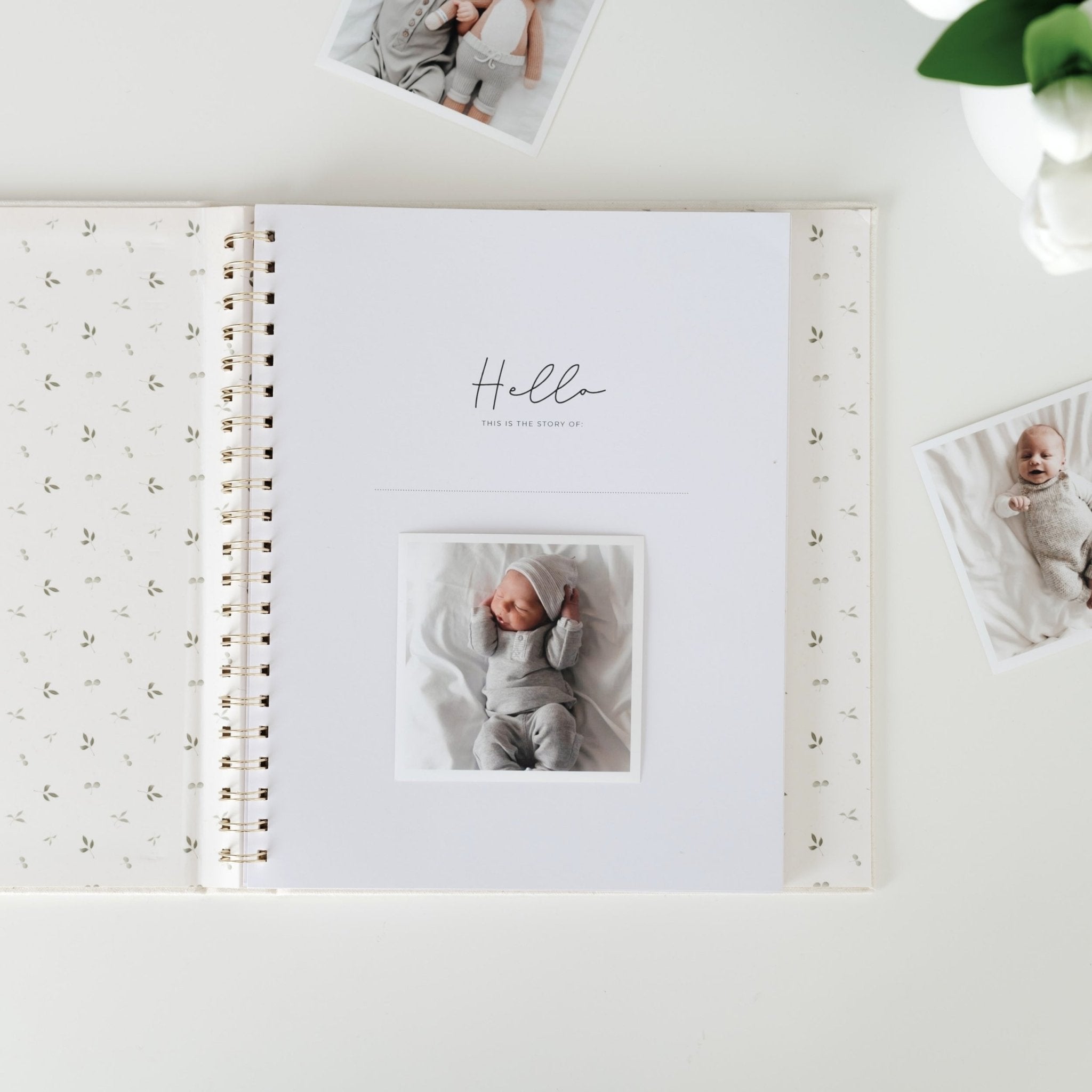 Clementine - Baby Memory Book - Peachly USA