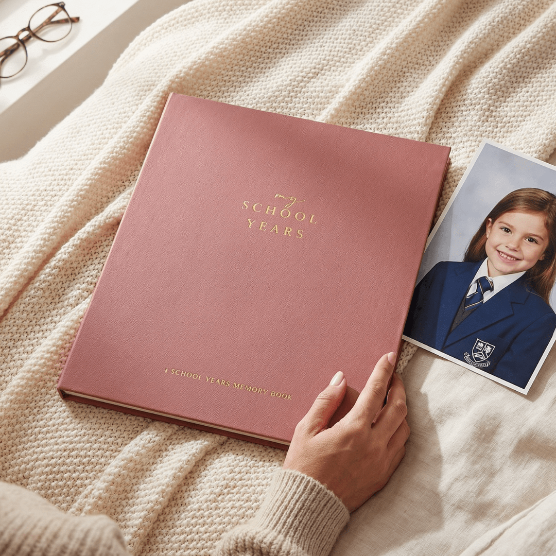 Evergreen - School Memory Book (Blush) - Peachly USA