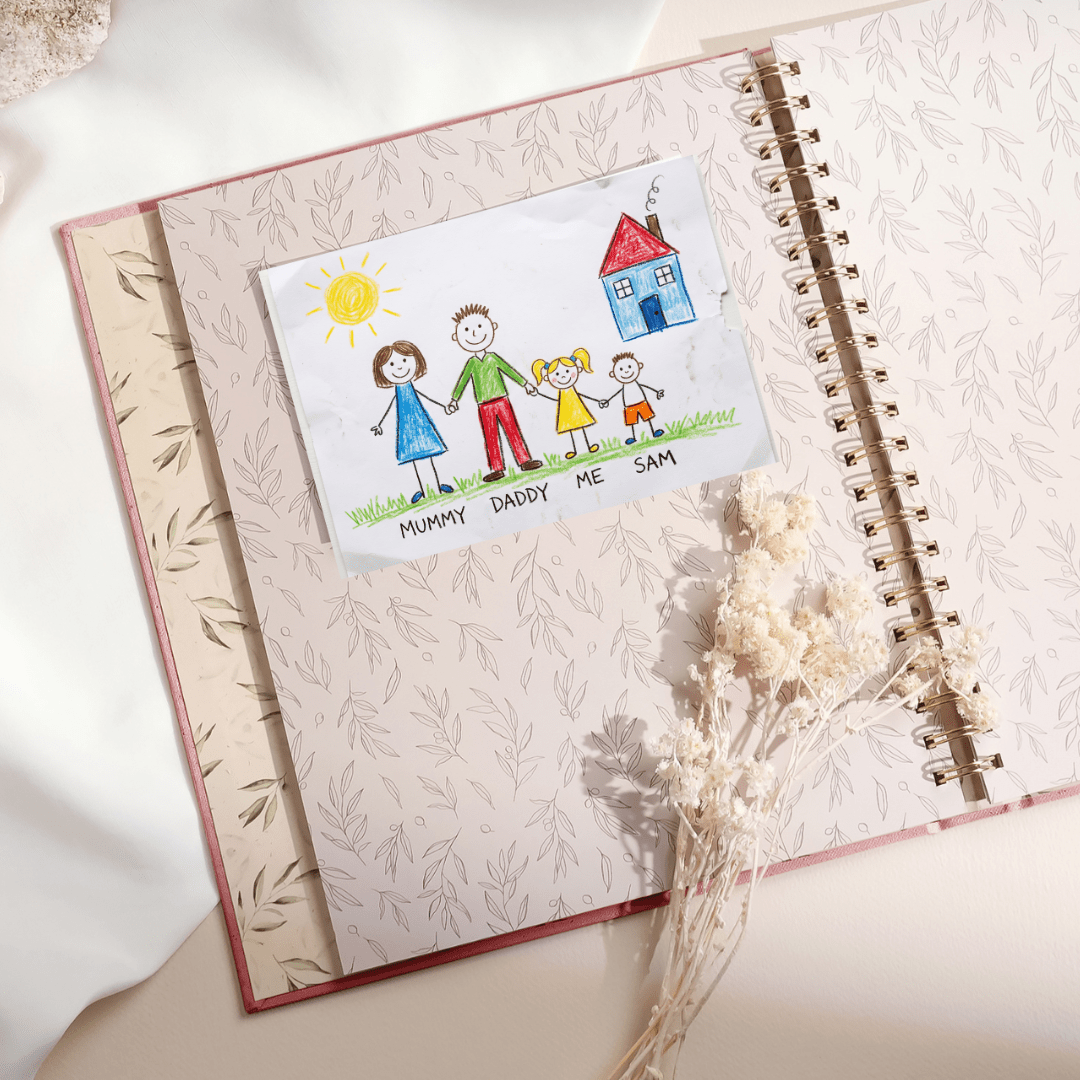 Evergreen - School Memory Book (Blush) - Peachly USA