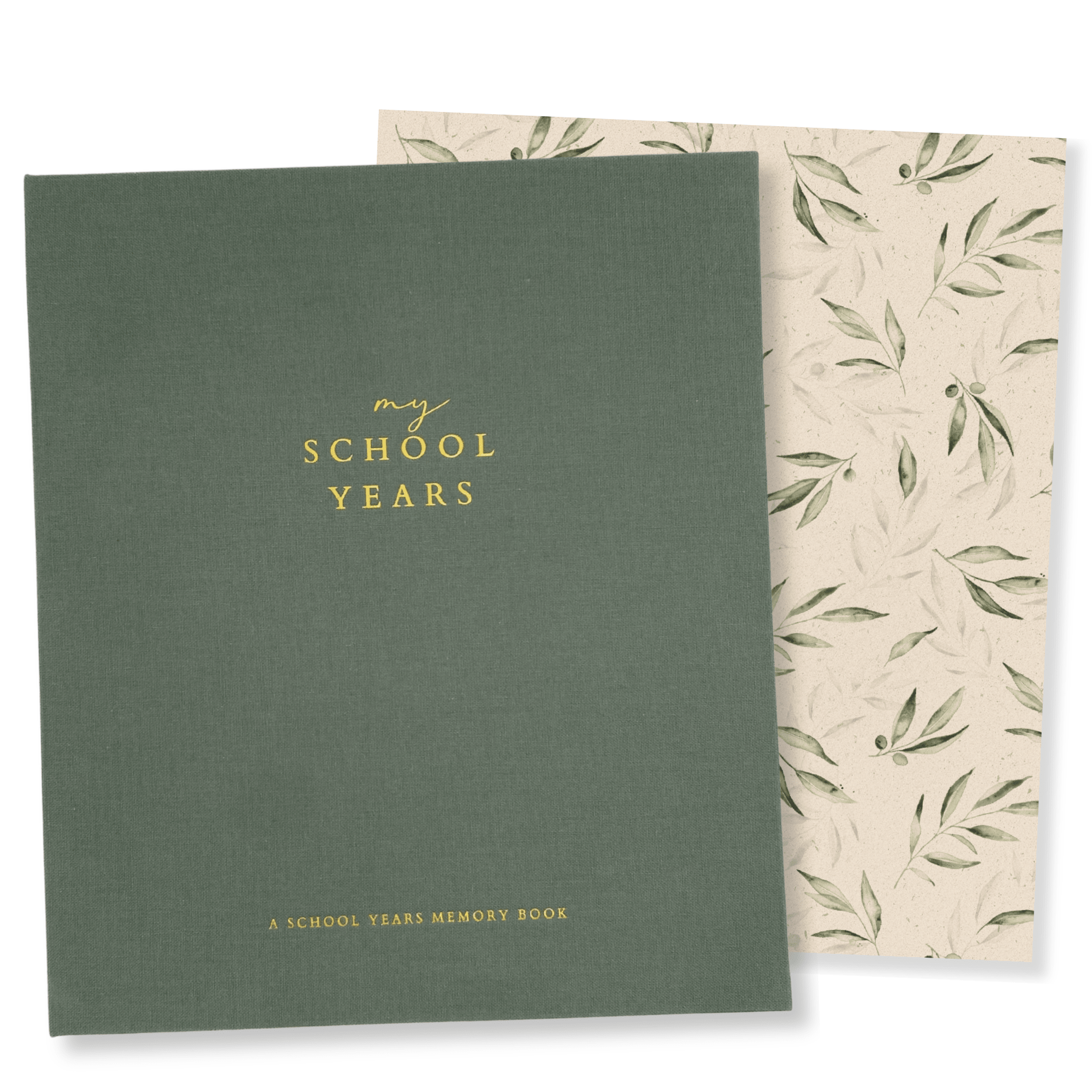 Evergreen - School Memory Book (Emerald) - Peachly USA