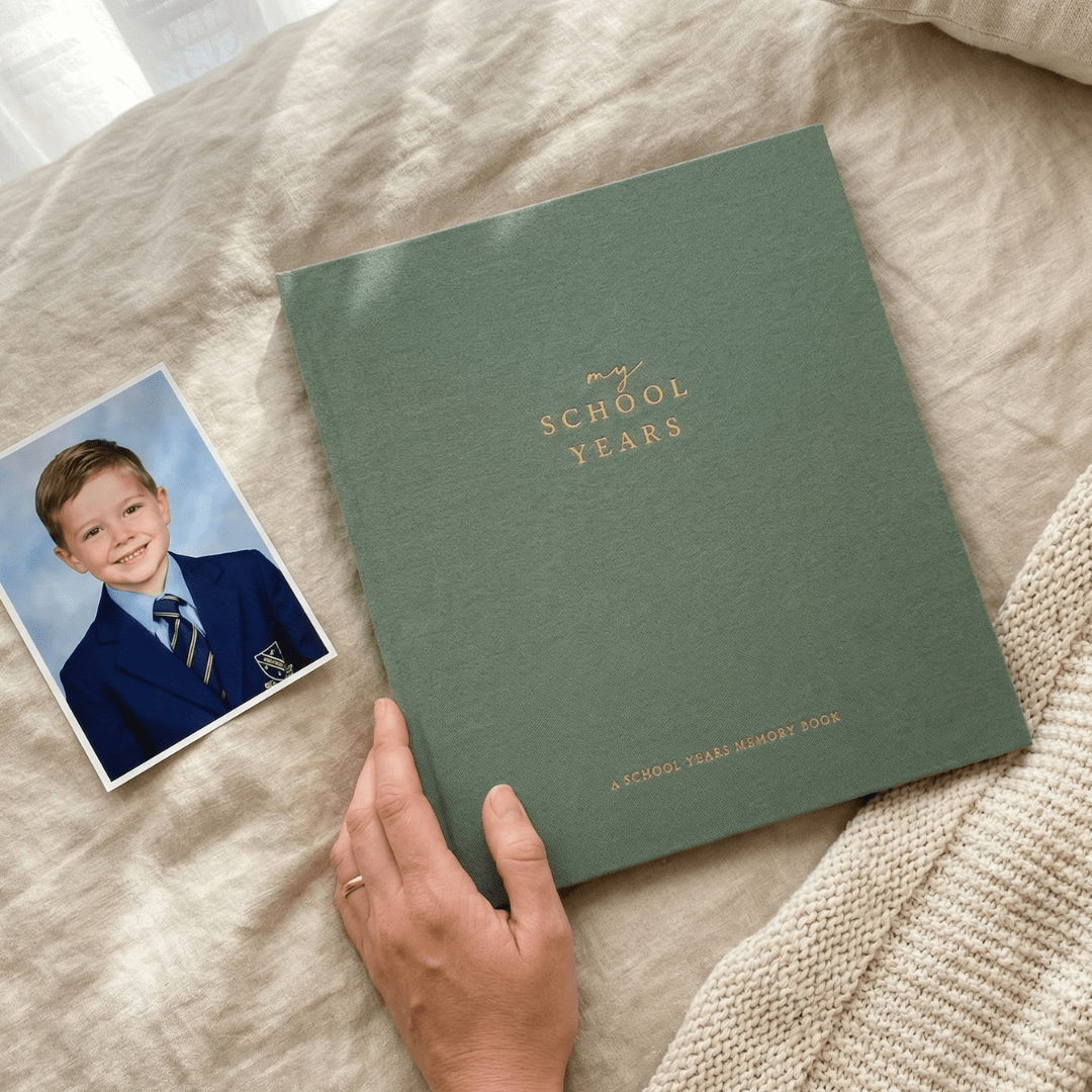 Evergreen - School Memory Book (Emerald) - Peachly USA