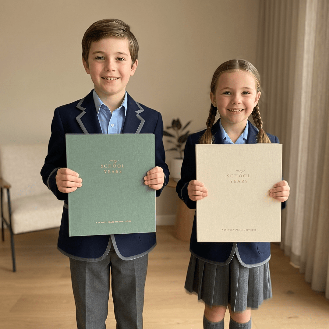 Evergreen - School Memory Book (Emerald) - Peachly USA