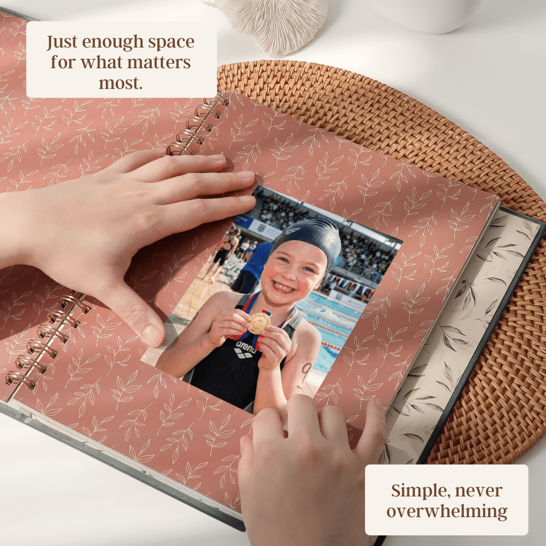 Evergreen - School Memory Book (Emerald) - Peachly USA