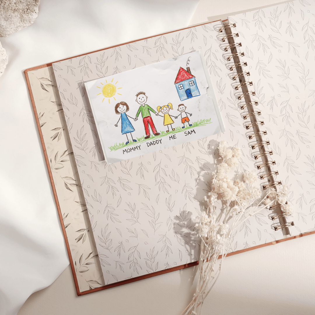 Evergreen - School Memory Book (Terracotta) - Peachly USA