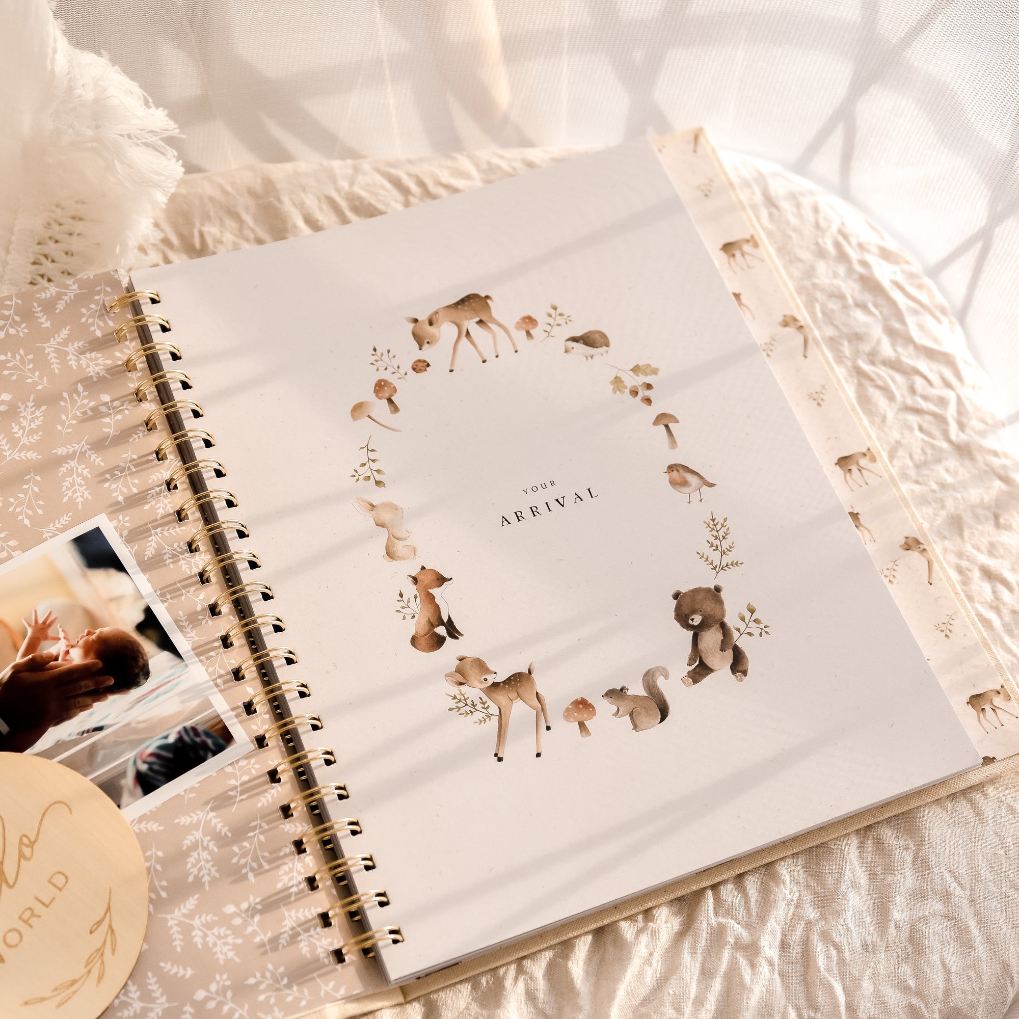Forest - Baby Memory Book - Peachly USA