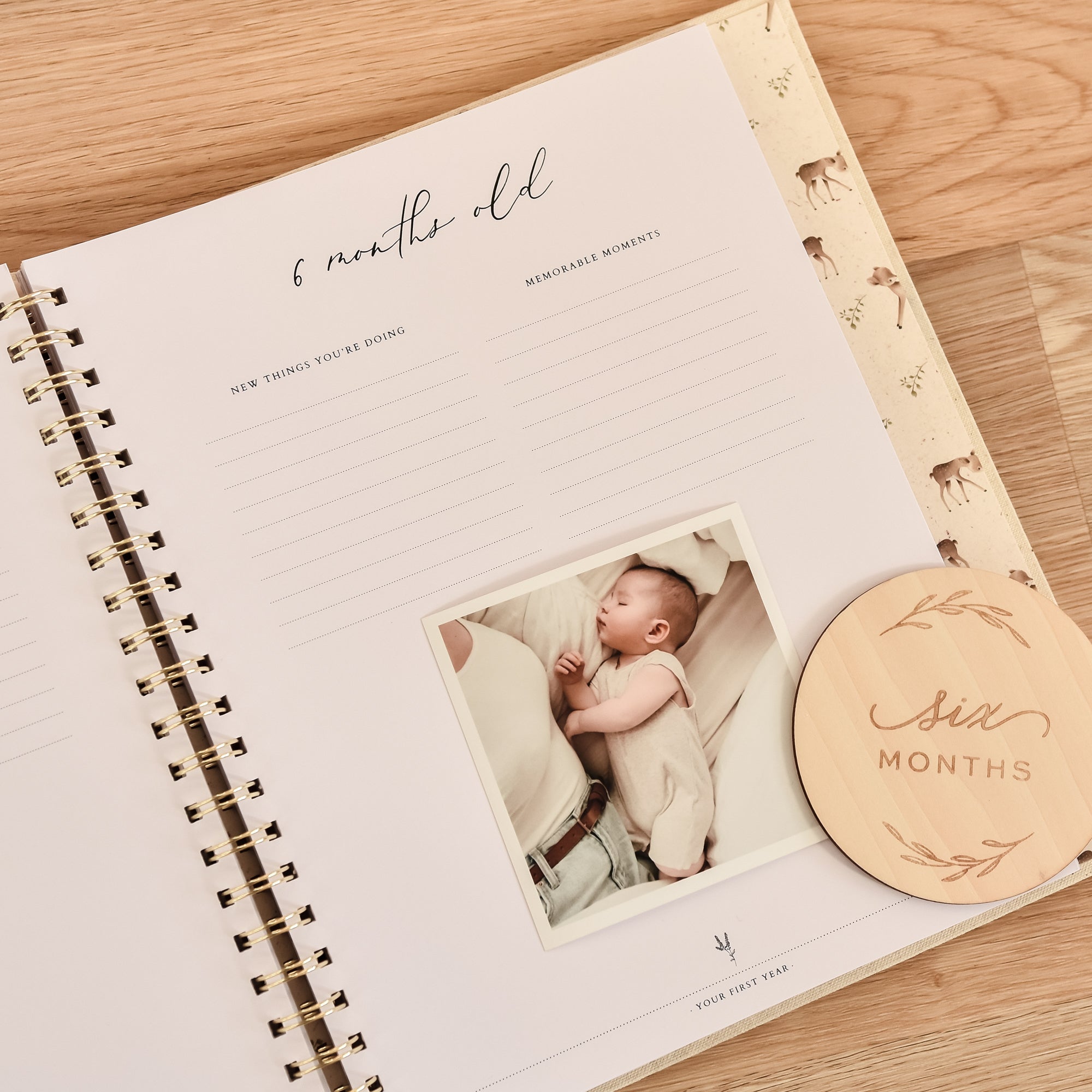 Forest - Baby Memory Book - Peachly USA
