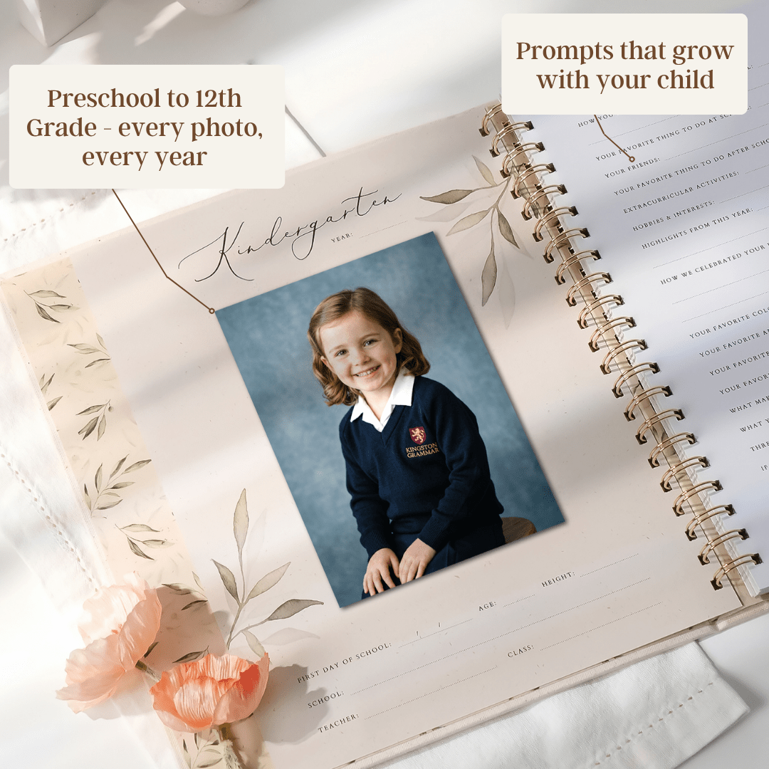 My School Years Memory Book - Peachly USA