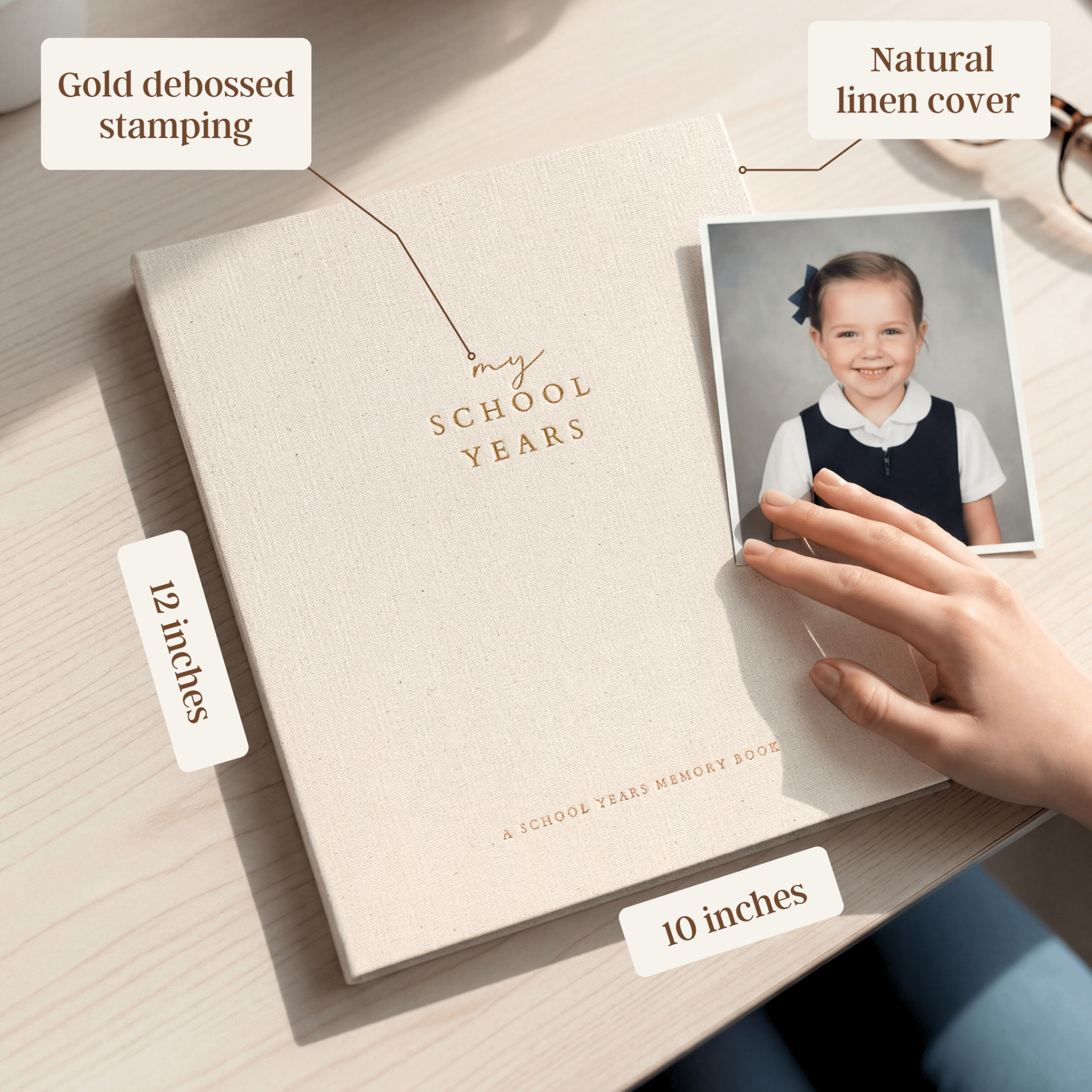 My School Years Memory Book - Peachly USA