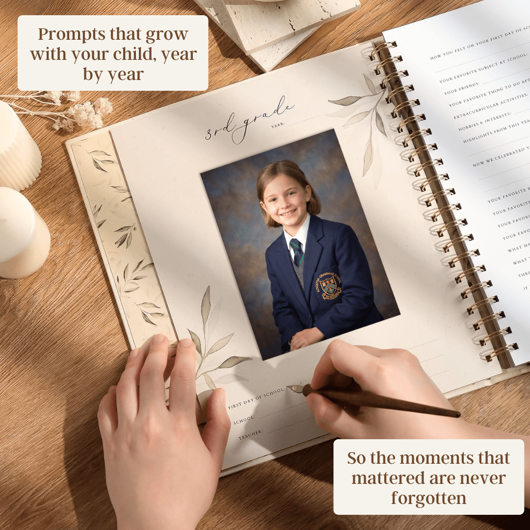 My School Years Memory Book - Peachly USA