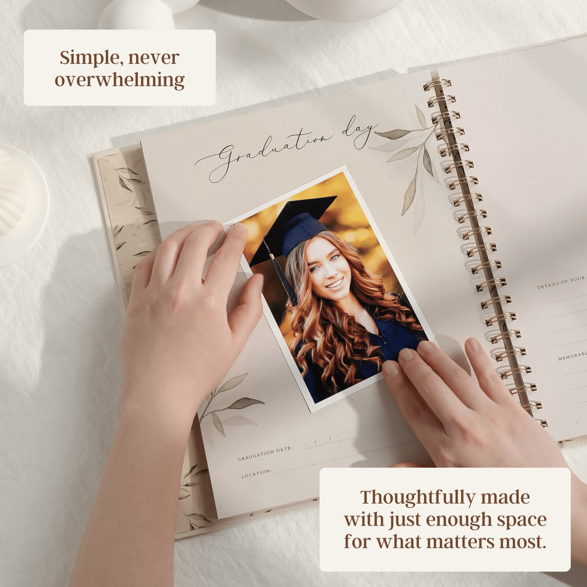 My School Years Memory Book - Peachly USA