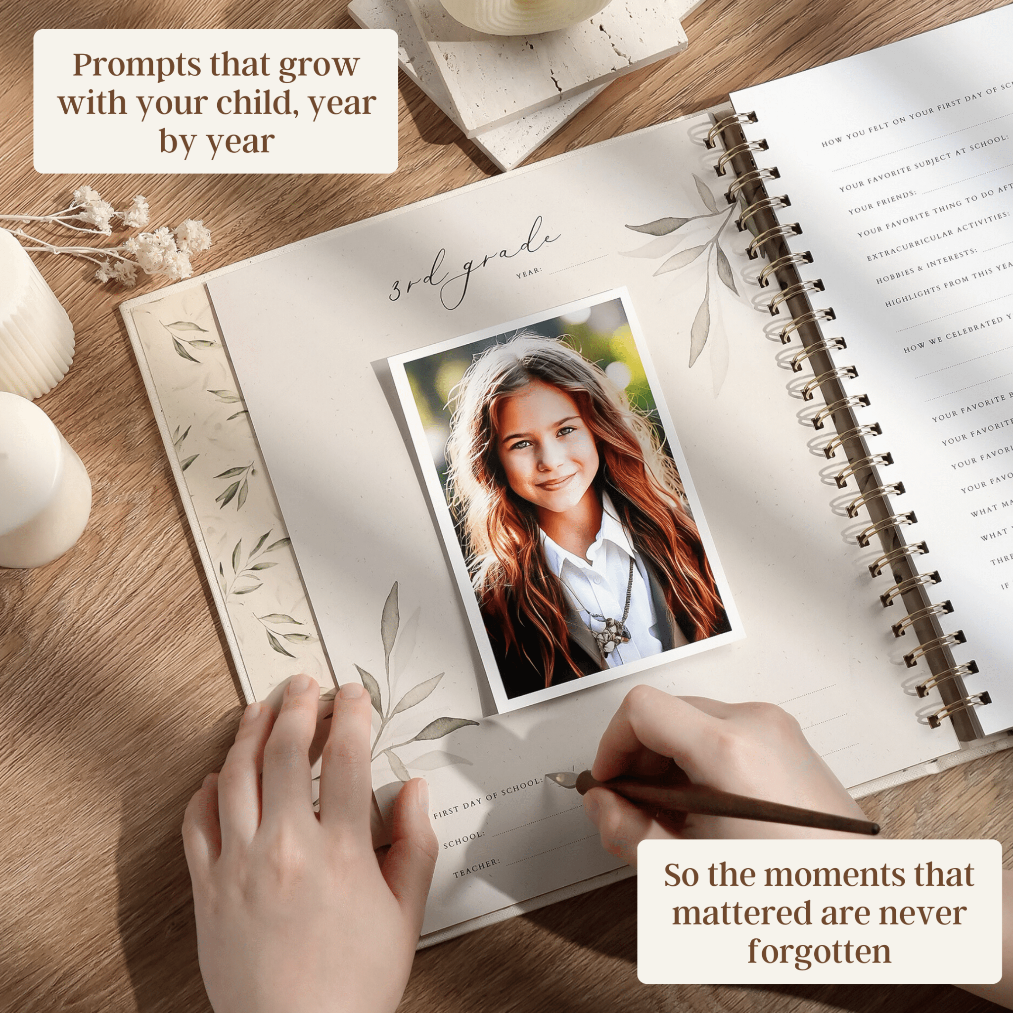 My School Years Memory Book - Peachly USA