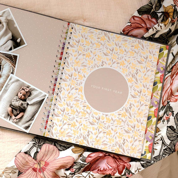 Botanica - Baby Memory Book - Peachly USA