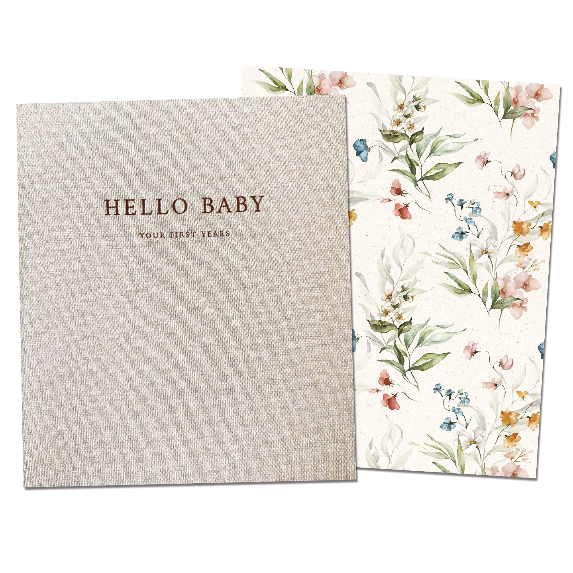 Fleur - Baby Memory Book - Peachly USA