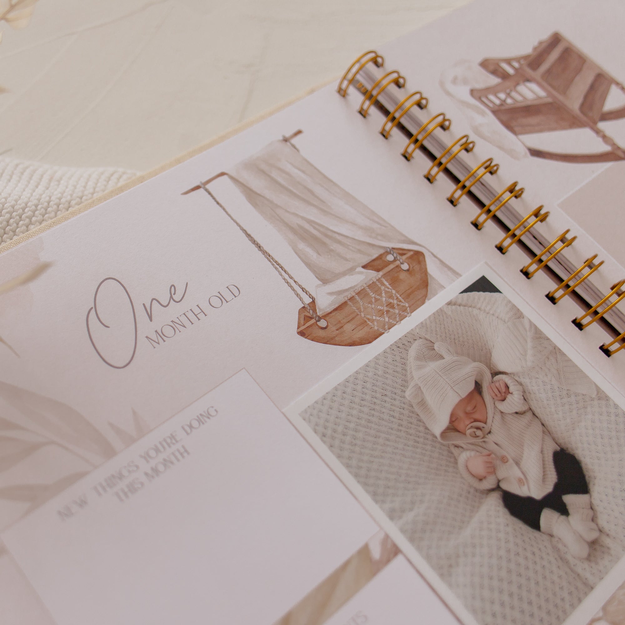 Haven - Baby Memory Book - Peachly USA