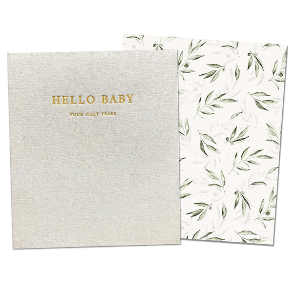 Olive - Baby Memory Book - Peachly USA