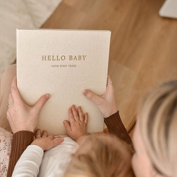Olive - Baby Memory Book - Peachly USA