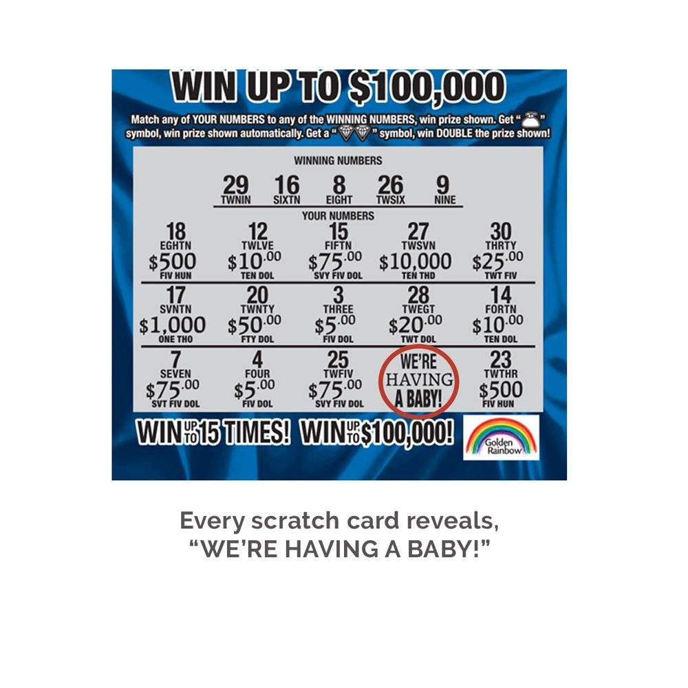 Pregnancy Announcement Scratchies (5 Pack) - Peachly USA